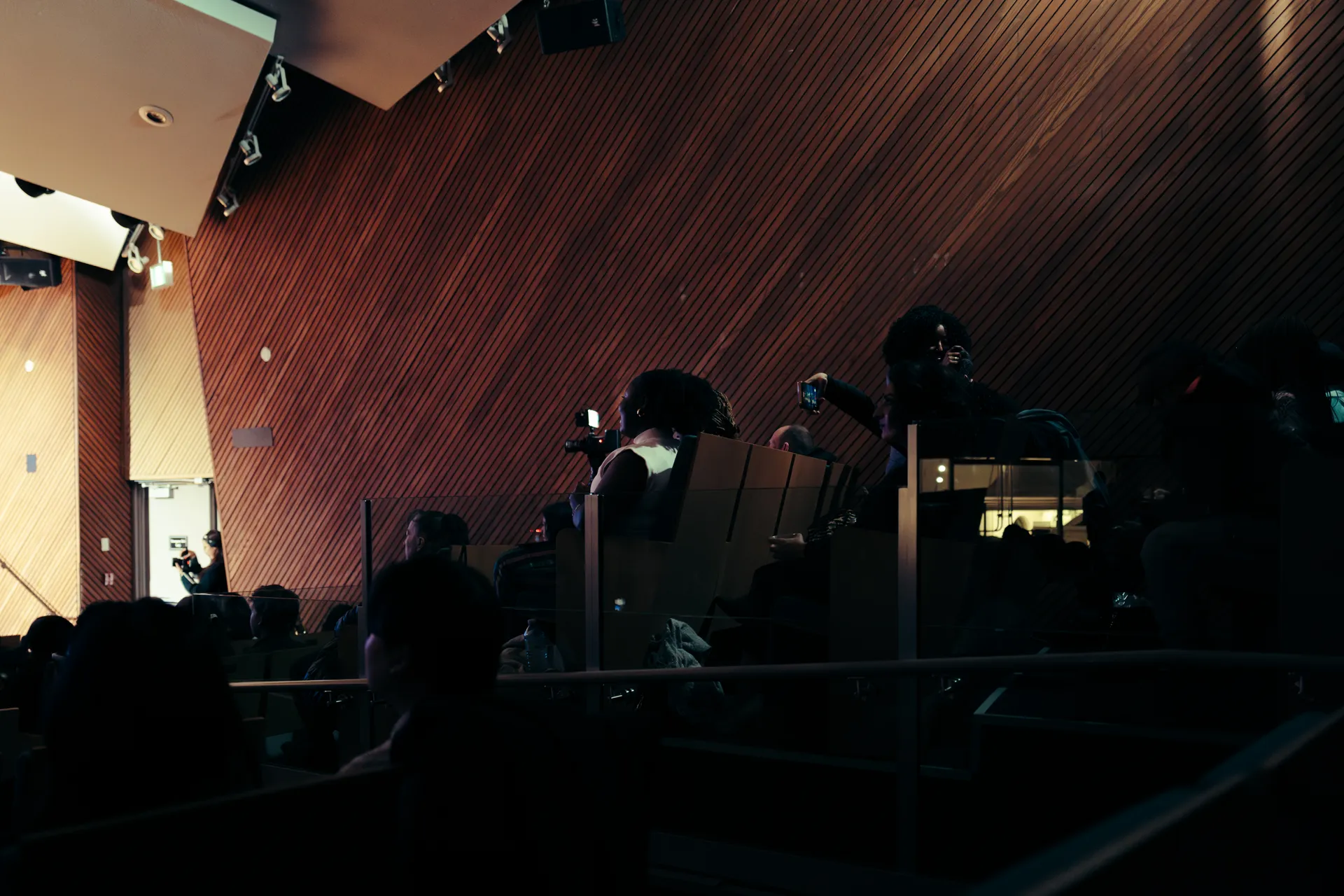 Audience perspective of the Gbèdu performance at Afro Jazz Fest