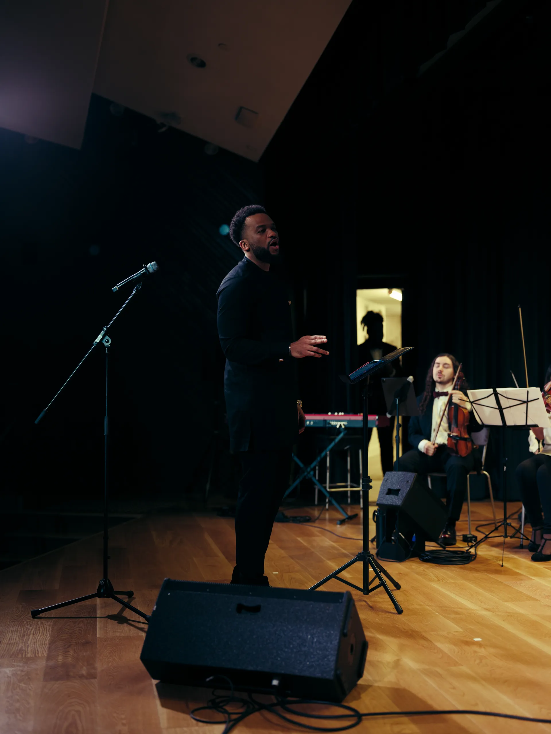 Gbèdu ensemble on stage