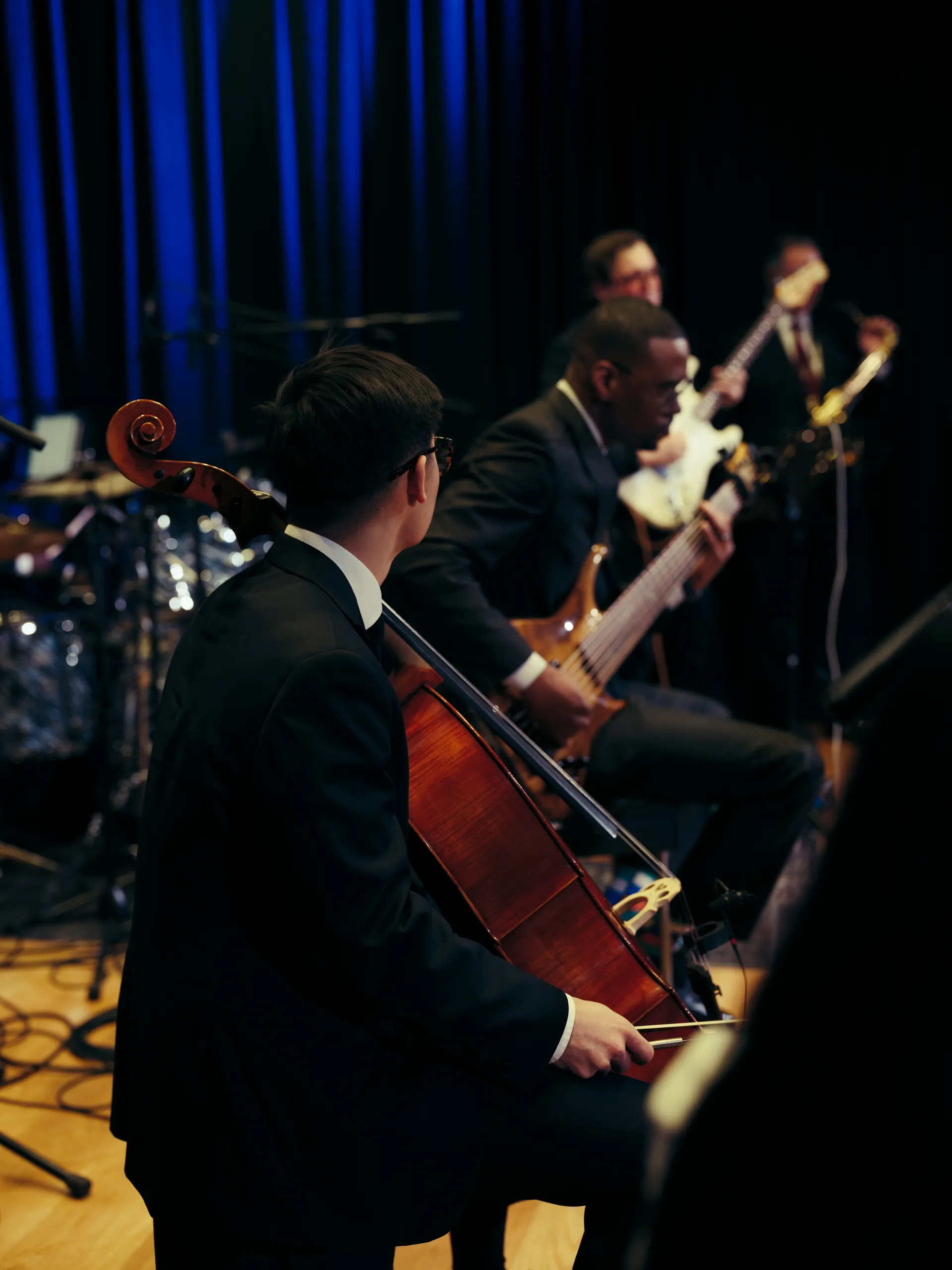 Gbèdu ensemble close-up