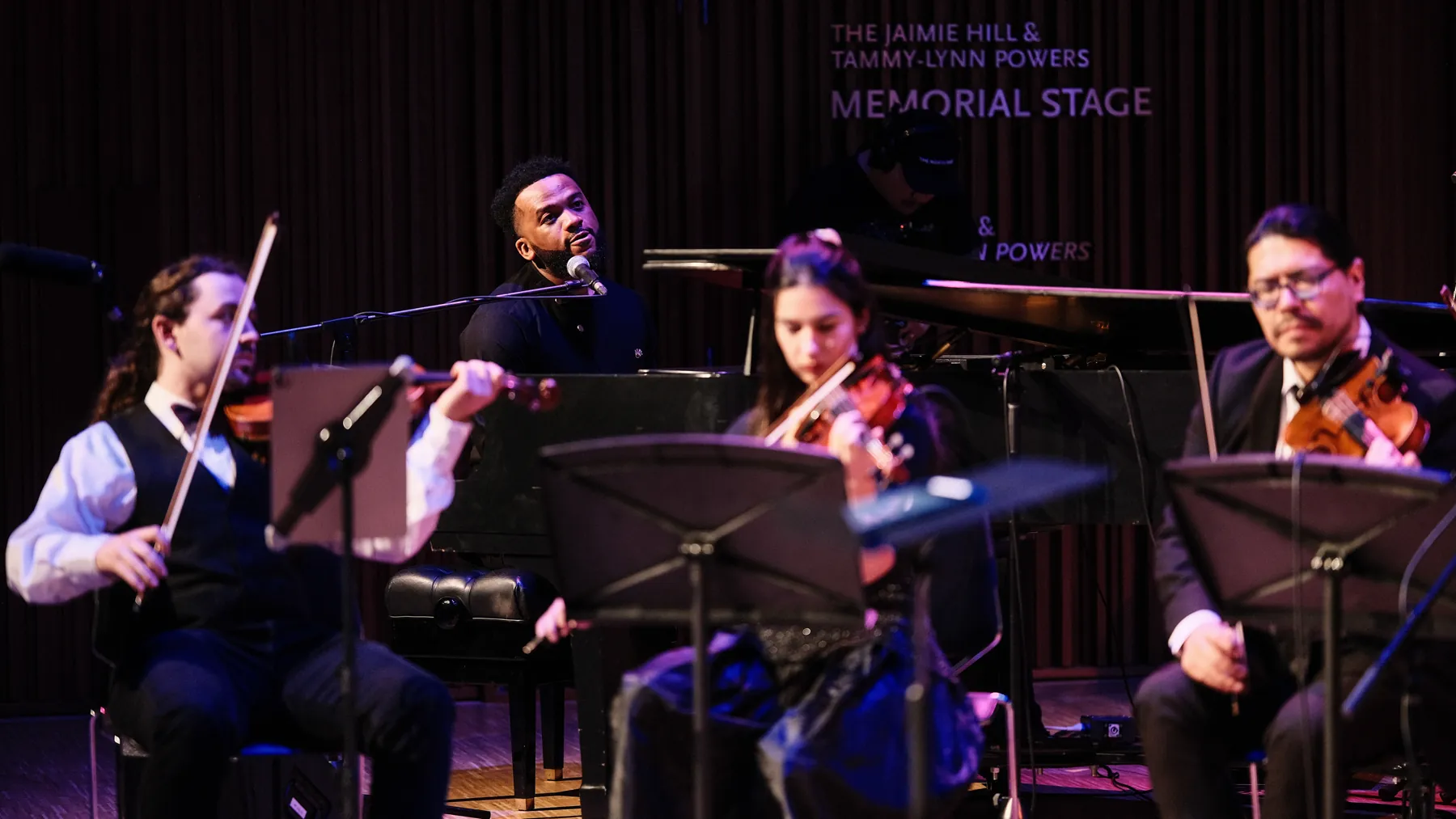 Gbèdu string section at Studio Bell